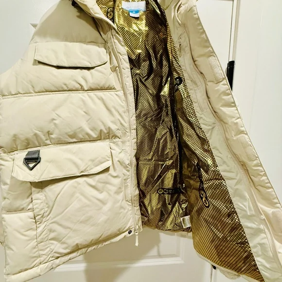 Brand new w tags! Columbia Beige Landroamer Puffer Jacket-titanium. Mens-L. - Picture 5 of 16